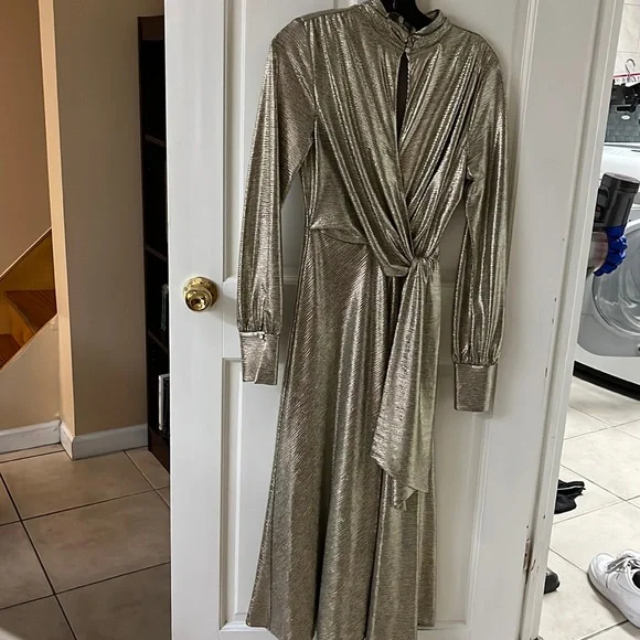 Jonathan simkhai silver hot sale dress